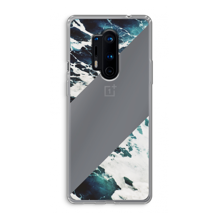 Golven: OnePlus 8 Pro Transparant Hoesje