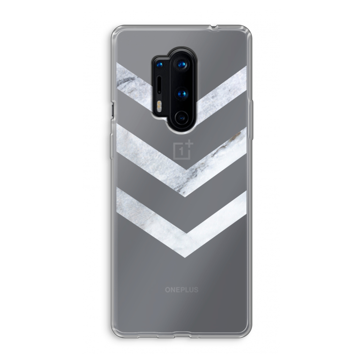 Marmeren pijlen: OnePlus 8 Pro Transparant Hoesje