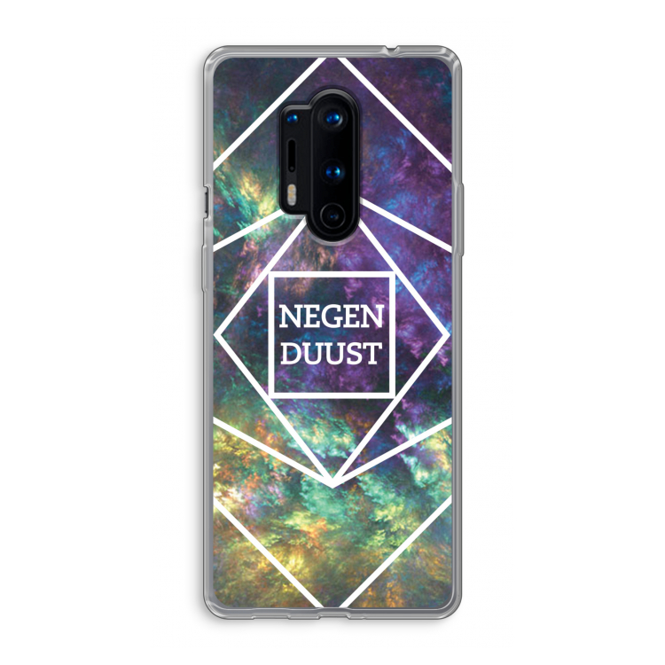 Negenduust ruimte: OnePlus 8 Pro Transparant Hoesje