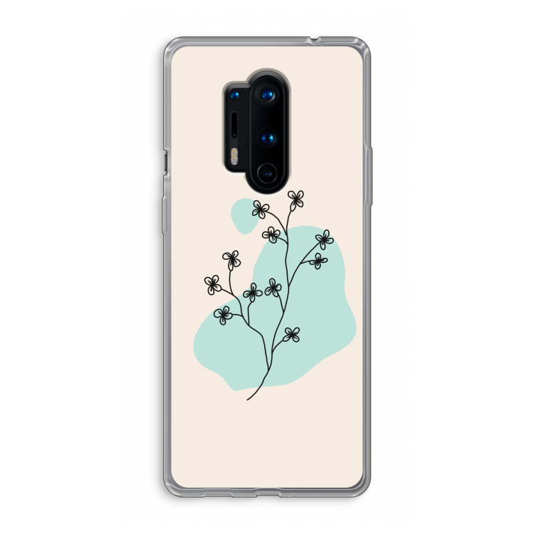Love your petals: OnePlus 8 Pro Transparant Hoesje