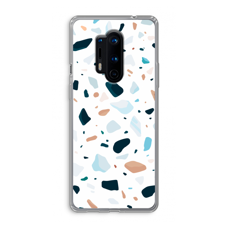 Terrazzo N°13: OnePlus 8 Pro Transparant Hoesje