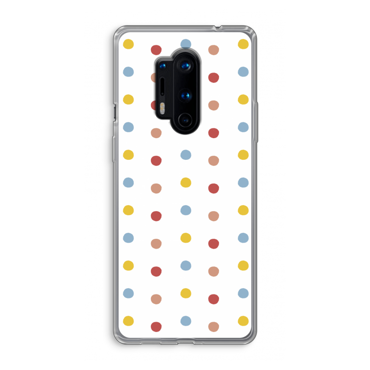 Bollen: OnePlus 8 Pro Transparant Hoesje
