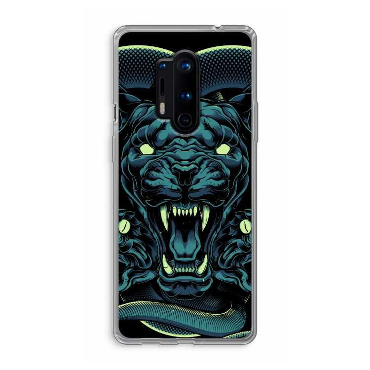 Cougar and Vipers: OnePlus 8 Pro Transparant Hoesje