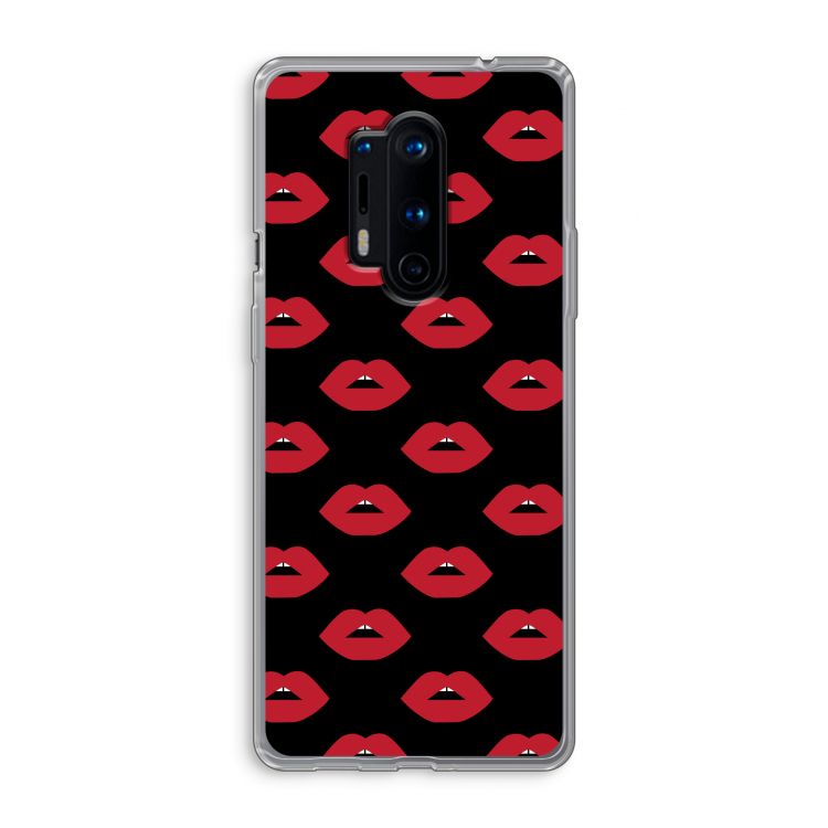 Lips: OnePlus 8 Pro Transparant Hoesje