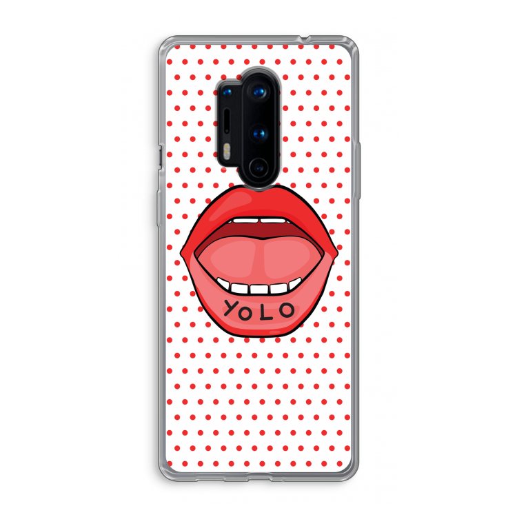 Yolo Denise: OnePlus 8 Pro Transparant Hoesje