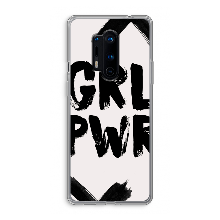 Girl Power #2: OnePlus 8 Pro Transparant Hoesje