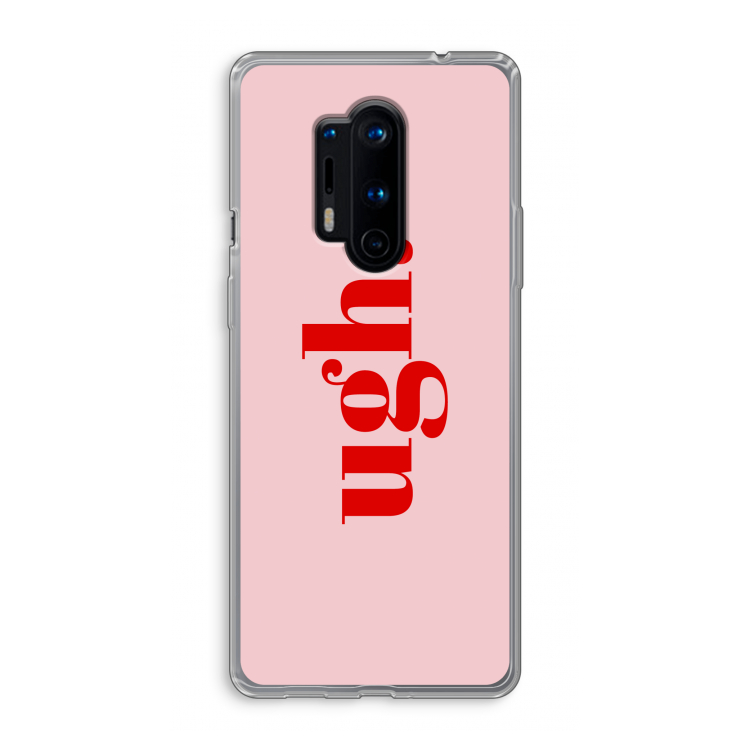 Ugh: OnePlus 8 Pro Transparant Hoesje