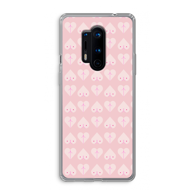 Ass 'n Titties: OnePlus 8 Pro Transparant Hoesje