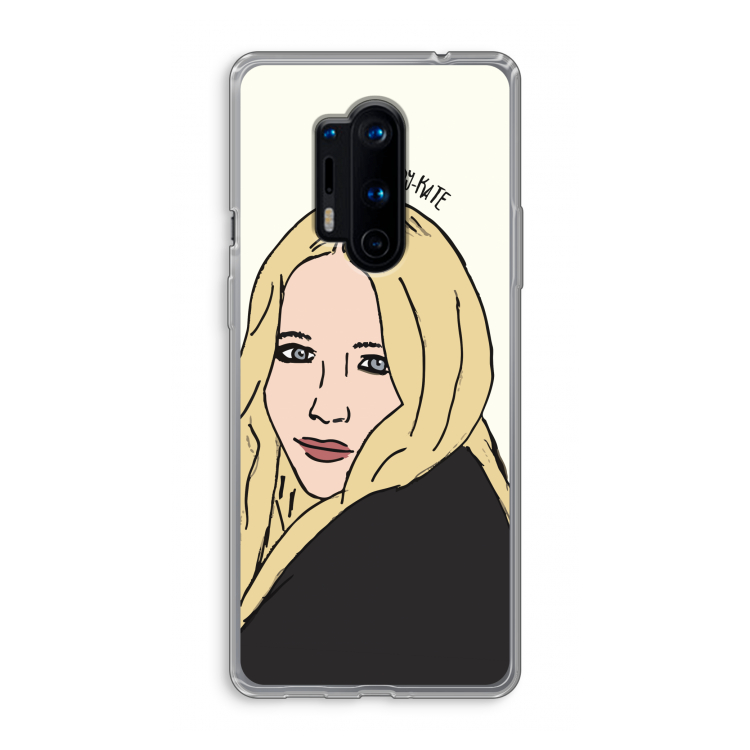 Mary Kate: OnePlus 8 Pro Transparant Hoesje