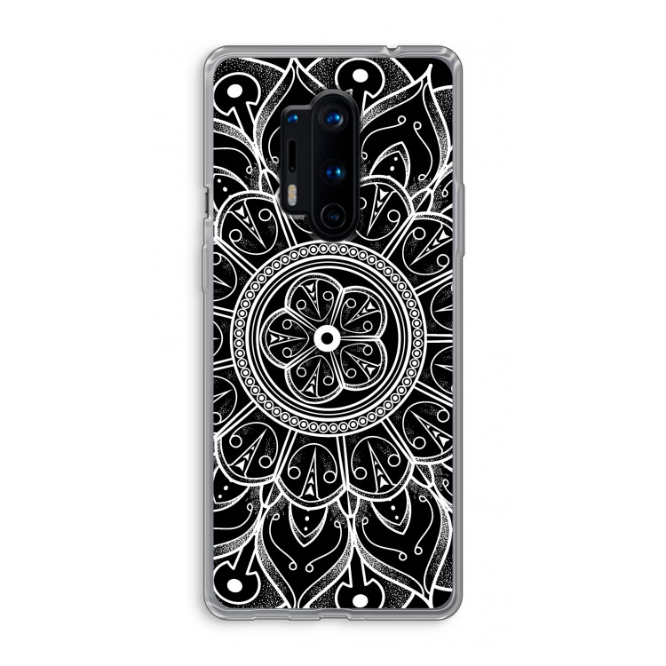Roses Are Red: OnePlus 8 Pro Transparant Hoesje