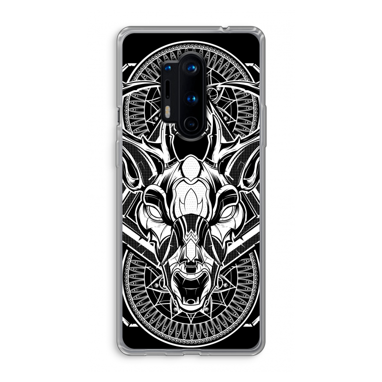 Oh Deer: OnePlus 8 Pro Transparant Hoesje