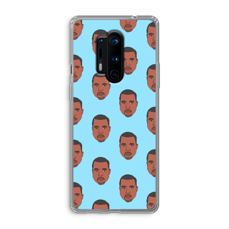 Kanye Call Me?: OnePlus 8 Pro Transparant Hoesje
