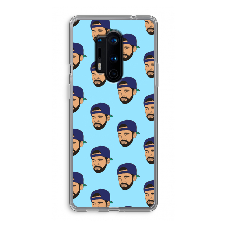 Drake Away: OnePlus 8 Pro Transparant Hoesje