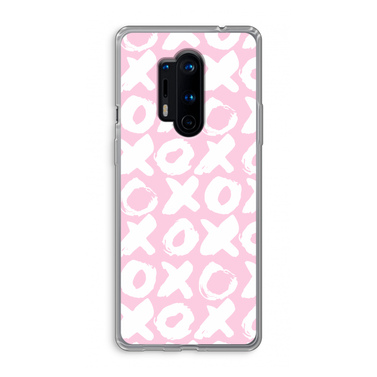XOXO: OnePlus 8 Pro Transparant Hoesje