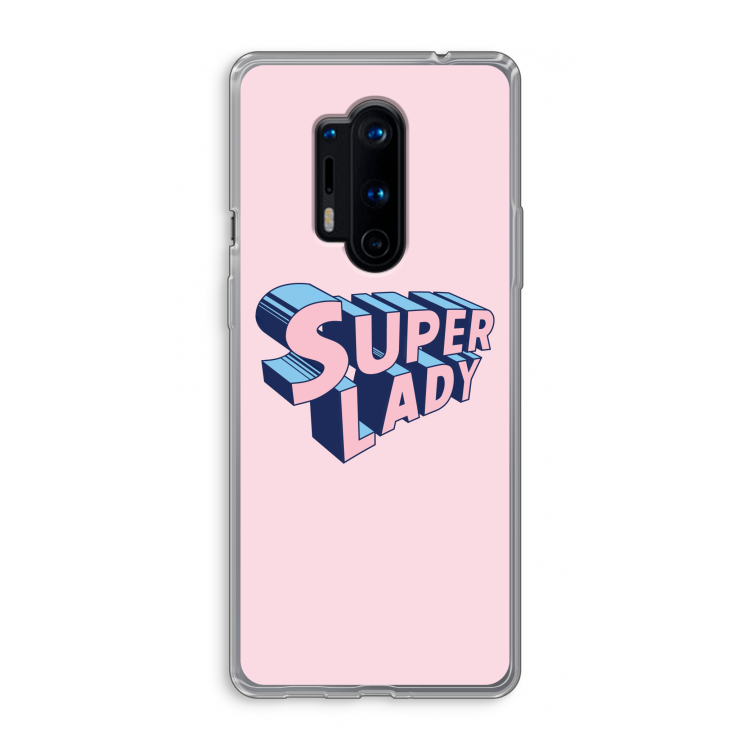 Superlady: OnePlus 8 Pro Transparant Hoesje