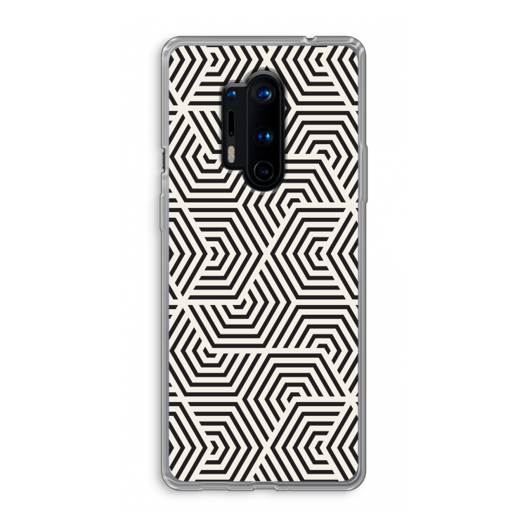 Magic pattern: OnePlus 8 Pro Transparant Hoesje