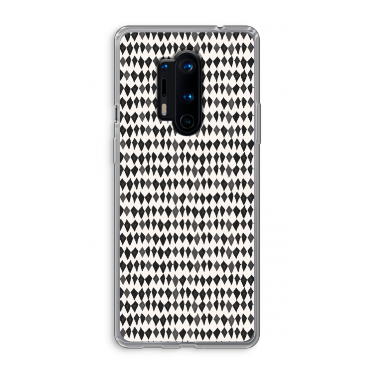 Crazy shapes: OnePlus 8 Pro Transparant Hoesje