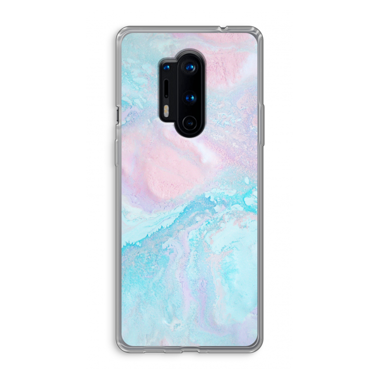 Fantasie pastel: OnePlus 8 Pro Transparant Hoesje