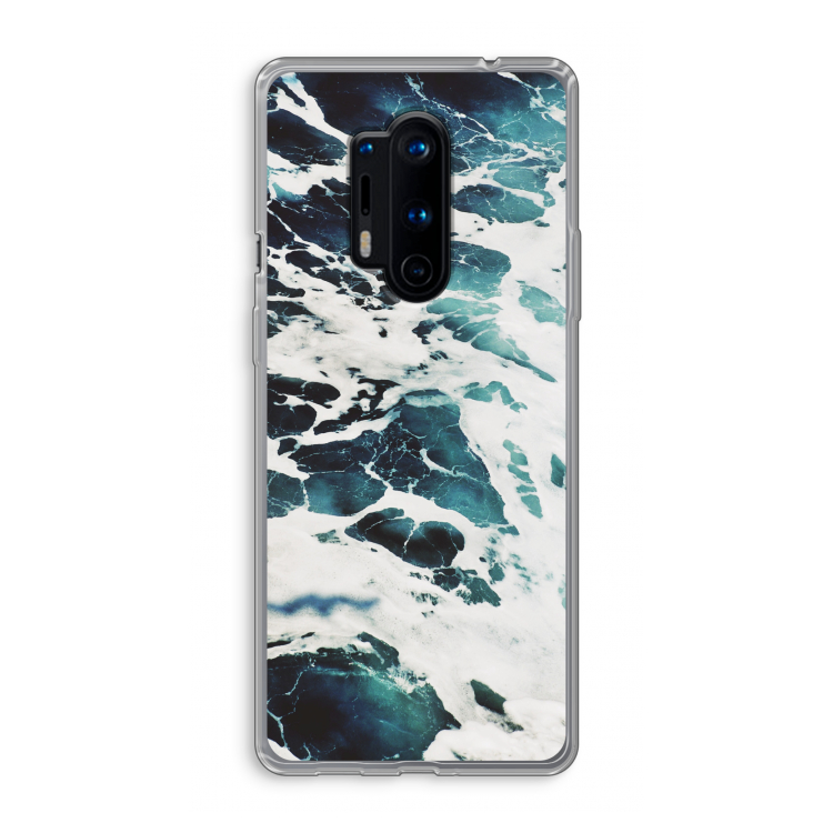 Golven: OnePlus 8 Pro Transparant Hoesje