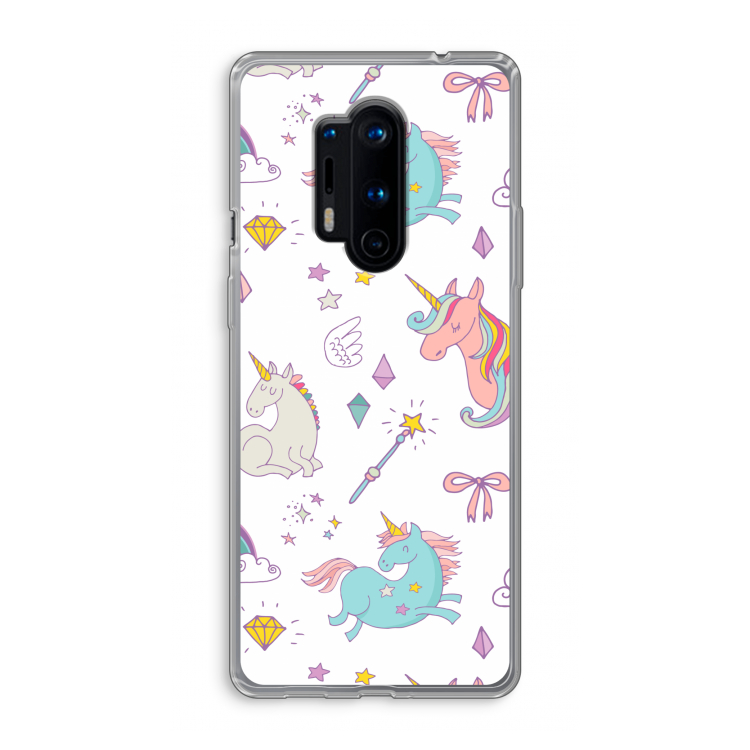 Fantasiewereld: OnePlus 8 Pro Transparant Hoesje