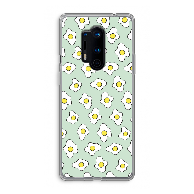Spiegeleitjes: OnePlus 8 Pro Transparant Hoesje