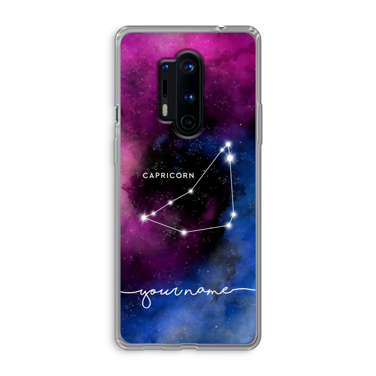 Sterrenbeeld - Donker: OnePlus 8 Pro Transparant Hoesje