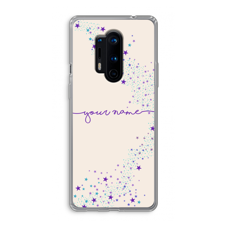 Sterren: OnePlus 8 Pro Transparant Hoesje
