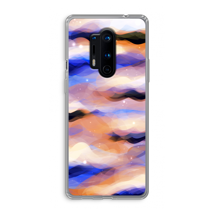 Donkere Wolken: OnePlus 8 Pro Transparant Hoesje