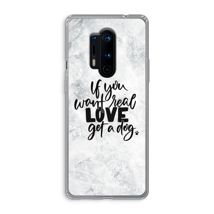 Partner in crime: OnePlus 8 Pro Transparant Hoesje