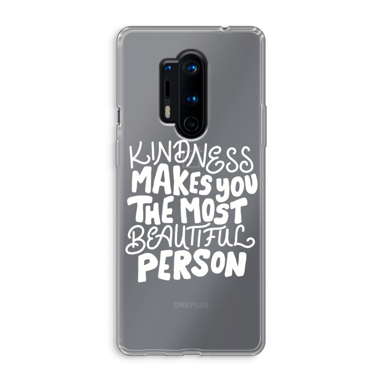 The prettiest: OnePlus 8 Pro Transparant Hoesje