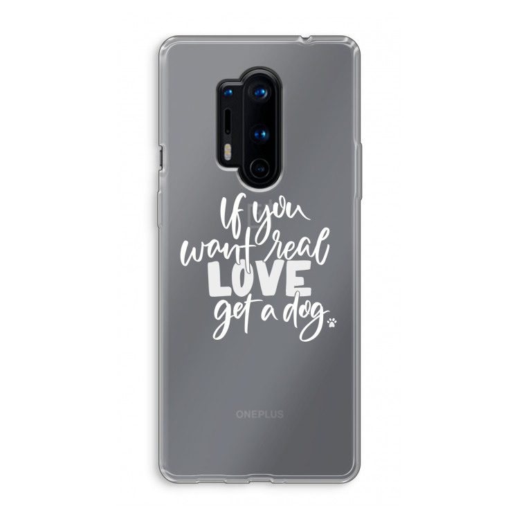 Partner in crime: OnePlus 8 Pro Transparant Hoesje