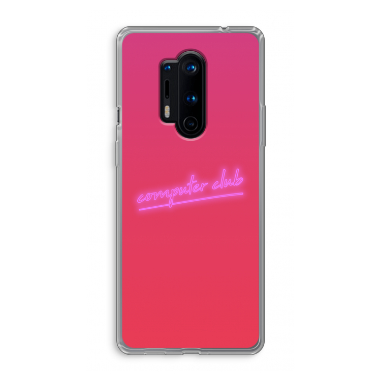Vice Glow: OnePlus 8 Pro Transparant Hoesje
