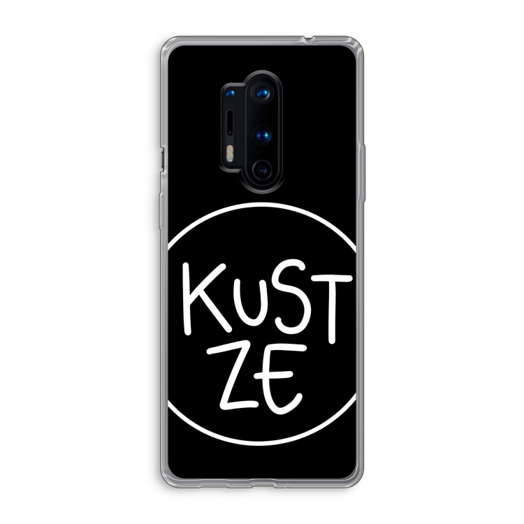 KUST ZE: OnePlus 8 Pro Transparant Hoesje