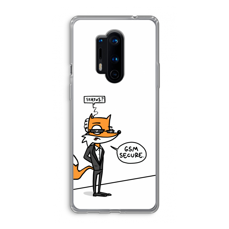 GSM secure: OnePlus 8 Pro Transparant Hoesje