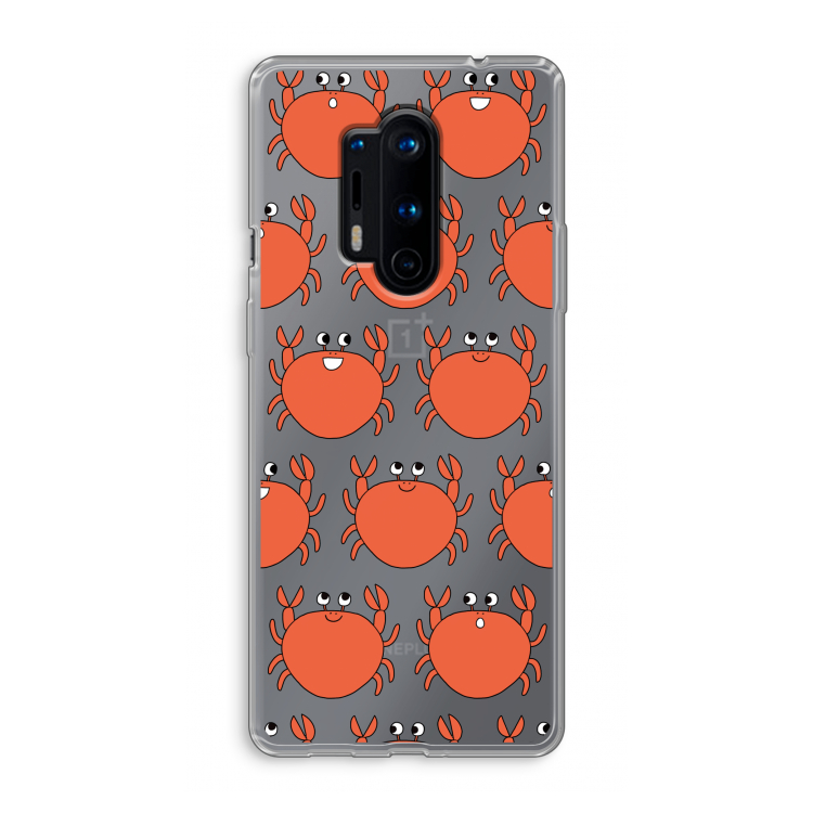 Krab: OnePlus 8 Pro Transparant Hoesje