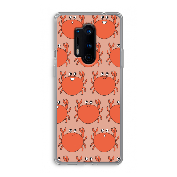 Krab: OnePlus 8 Pro Transparant Hoesje