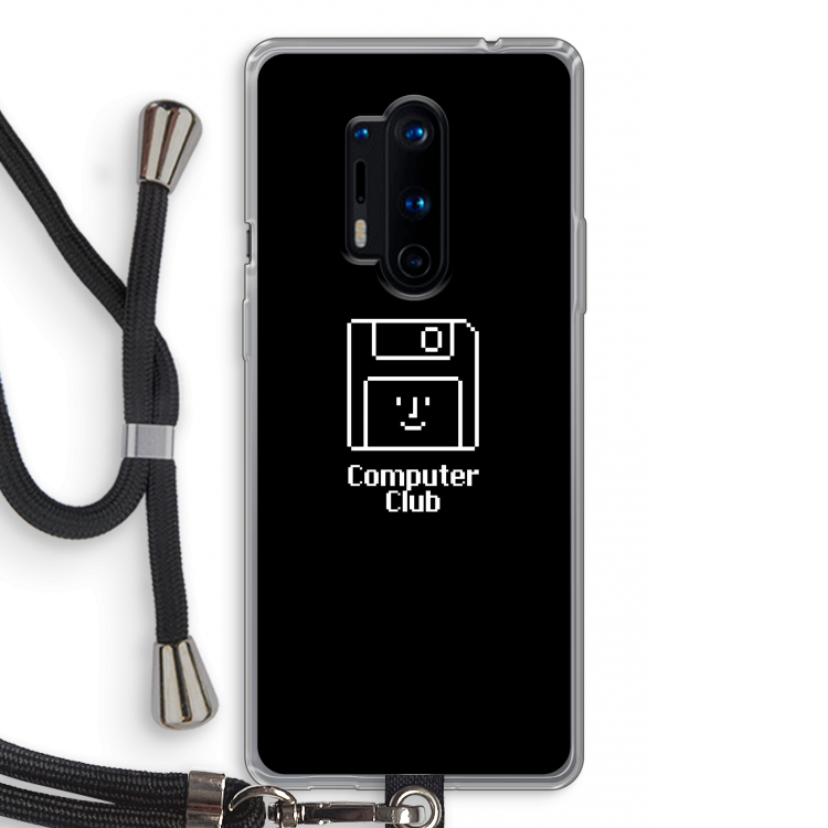 Hello: OnePlus 8 Pro Transparant Hoesje met koord