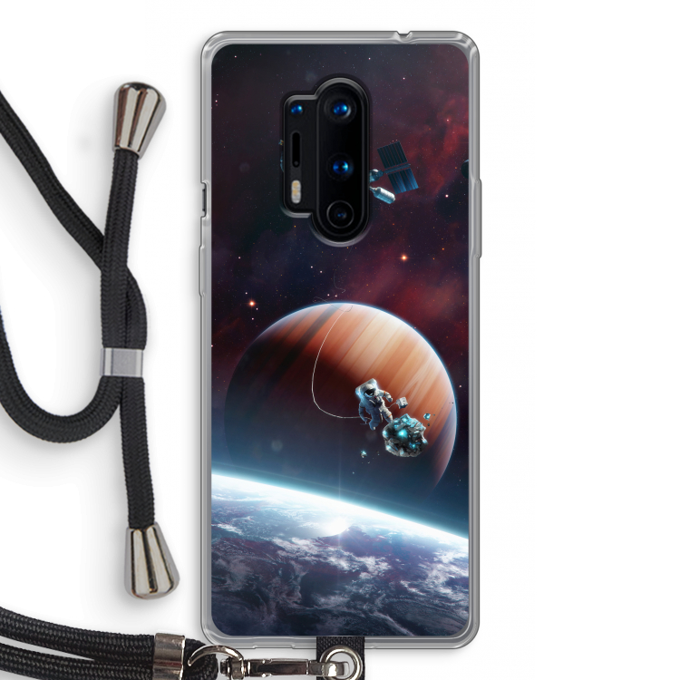 Examiner: OnePlus 8 Pro Transparant Hoesje met koord