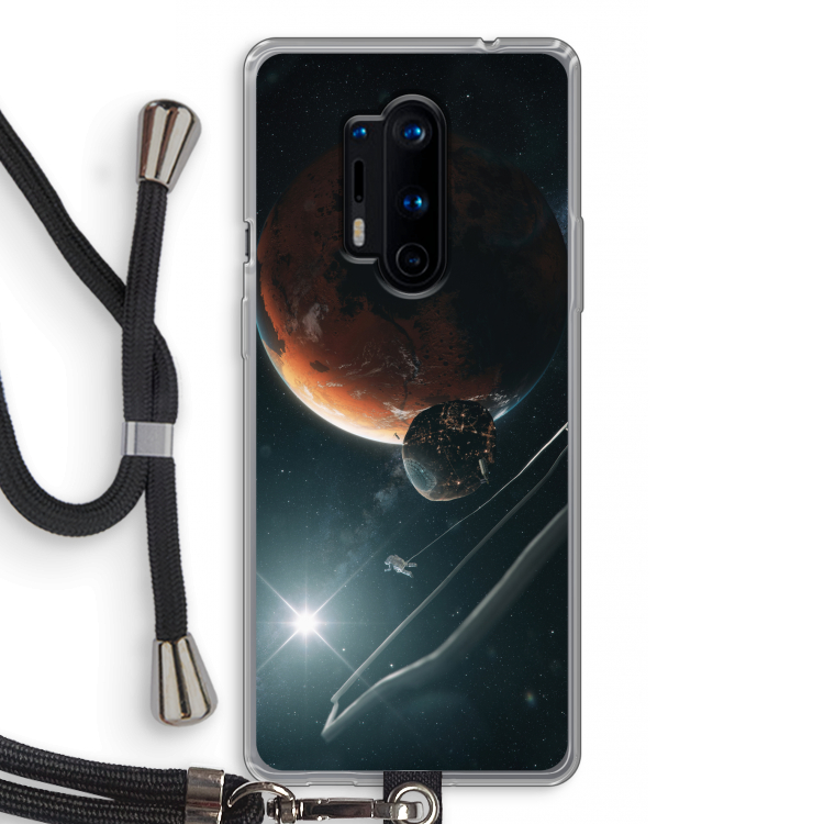 Mars Renaissance: OnePlus 8 Pro Transparant Hoesje met koord