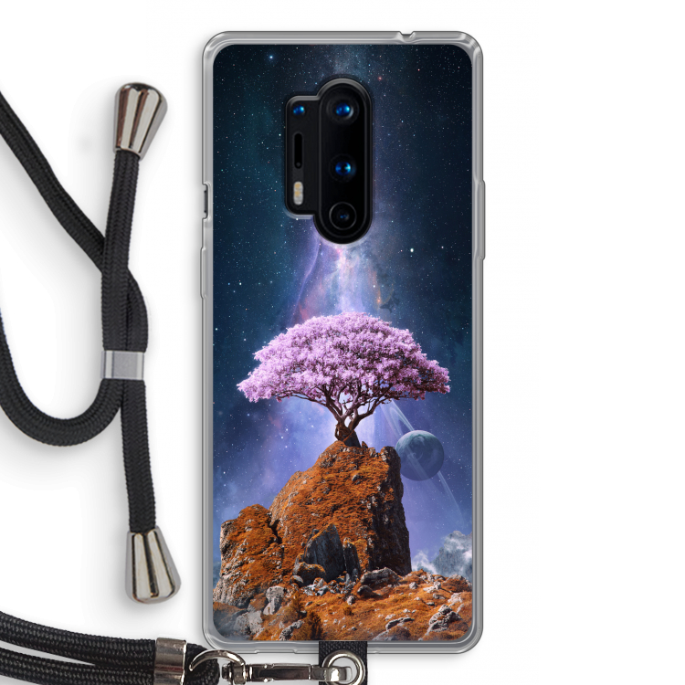 Ambition: OnePlus 8 Pro Transparant Hoesje met koord