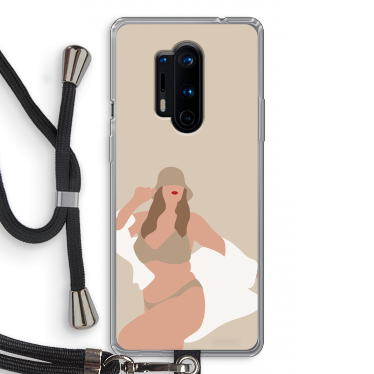 One of a kind: OnePlus 8 Pro Transparant Hoesje met koord