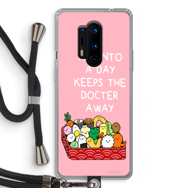 Bento a day: OnePlus 8 Pro Transparant Hoesje met koord