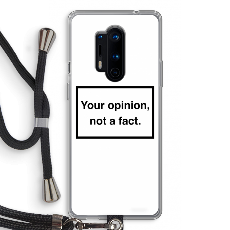 Your opinion: OnePlus 8 Pro Transparant Hoesje met koord