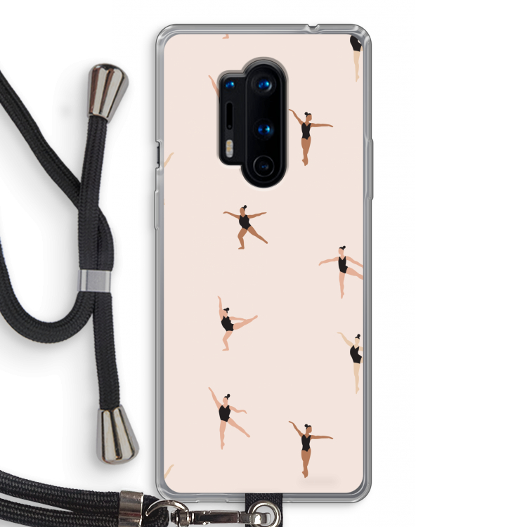 Dancing #1: OnePlus 8 Pro Transparant Hoesje met koord