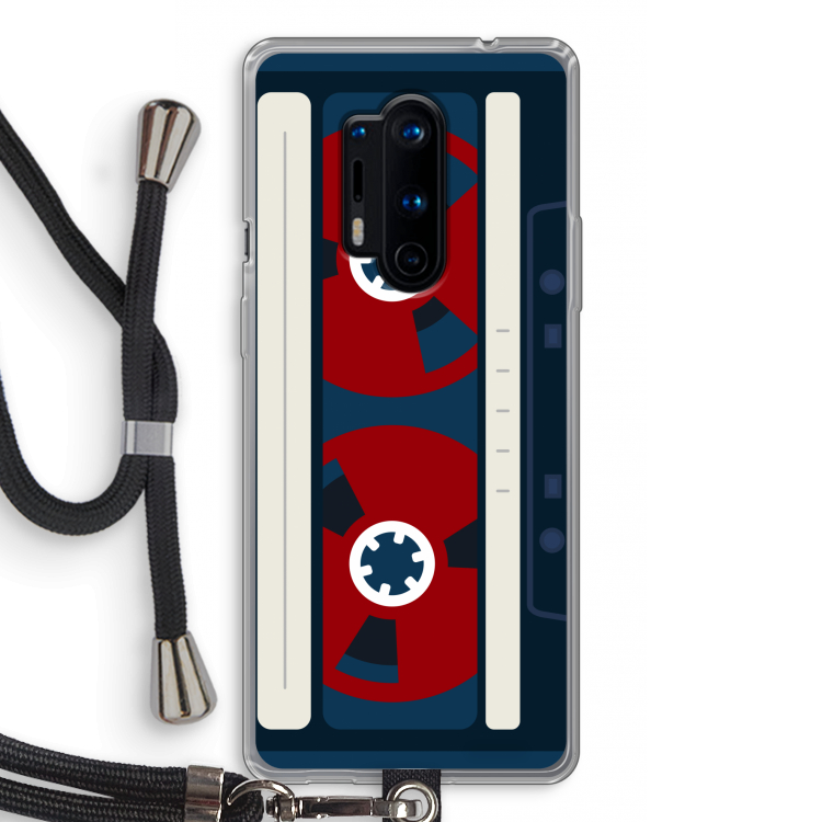 Here's your tape: OnePlus 8 Pro Transparant Hoesje met koord