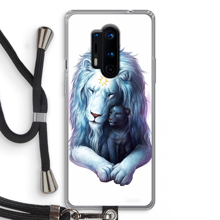 Child Of Light: OnePlus 8 Pro Transparant Hoesje met koord
