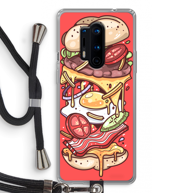 Diet Coke Please: OnePlus 8 Pro Transparant Hoesje met koord
