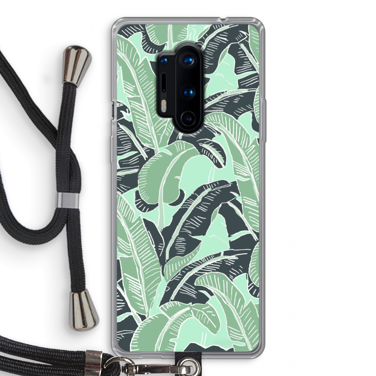 This Sh*t Is Bananas: OnePlus 8 Pro Transparant Hoesje met koord