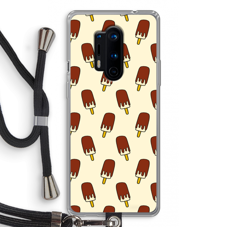 Yummy: OnePlus 8 Pro Transparant Hoesje met koord