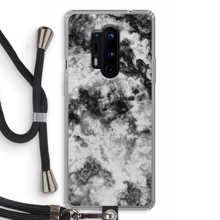 Onweer: OnePlus 8 Pro Transparant Hoesje met koord